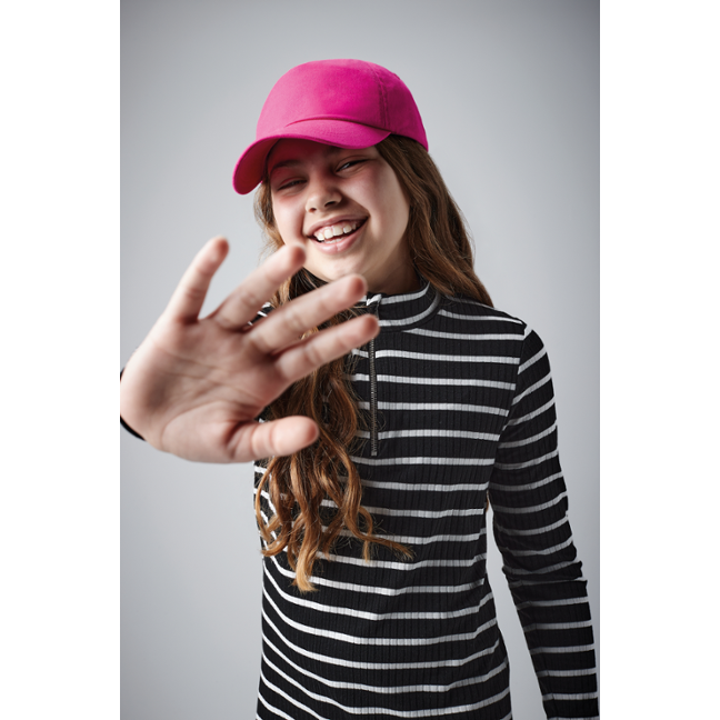 Dětská čepice s kšiltem Beechfield Original, Fuchsia, One Size Dětská čepice s kšiltem Beechfield Original, Fuchsia, One Size