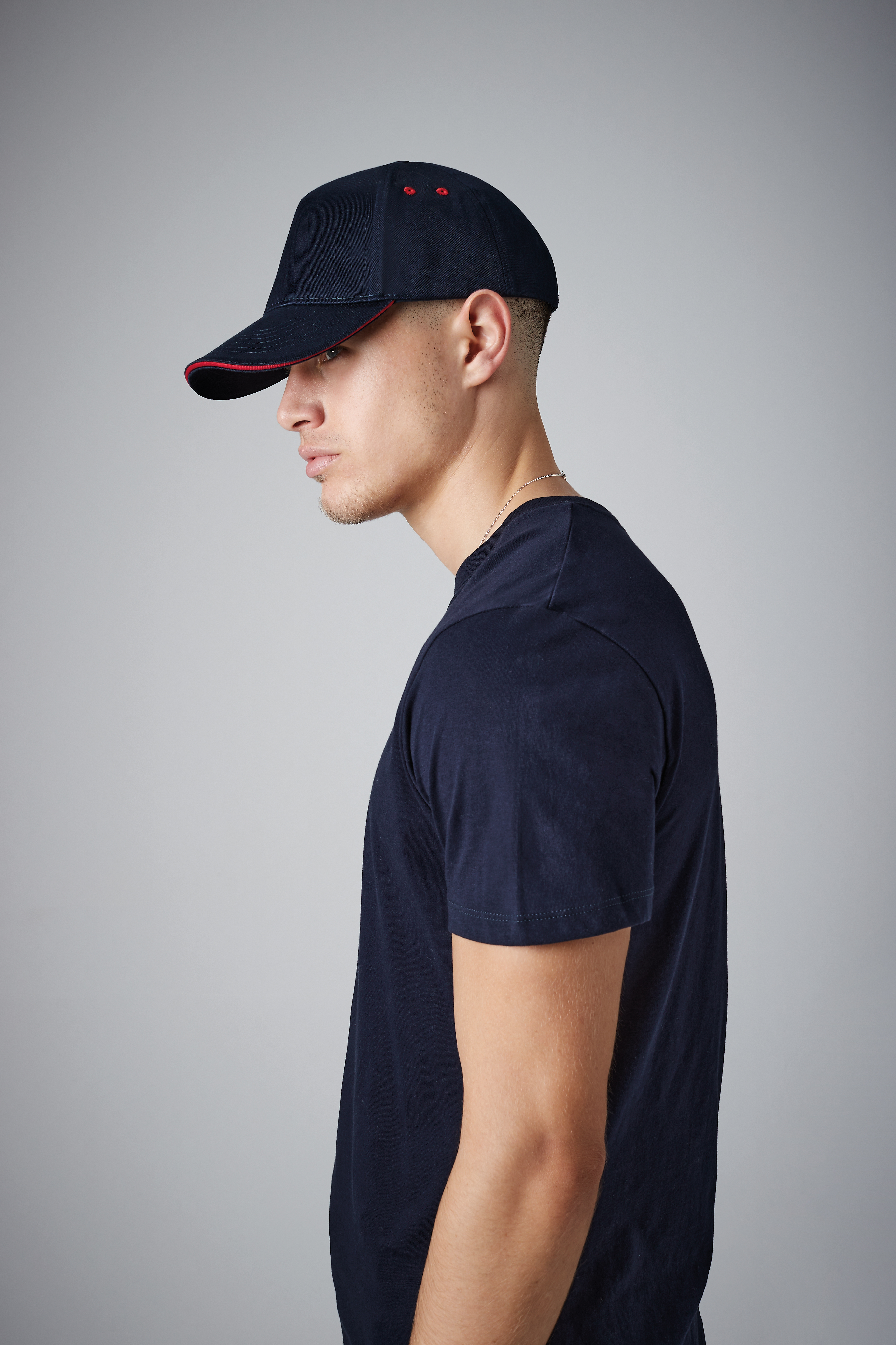 Čepice s kšiltem Beechfield Ultimate Sandwich Peak, Black - Yellow, One Size Čepice s kšiltem Beechfield Ultimate Sandwich Peak, Black - Yellow, One Size