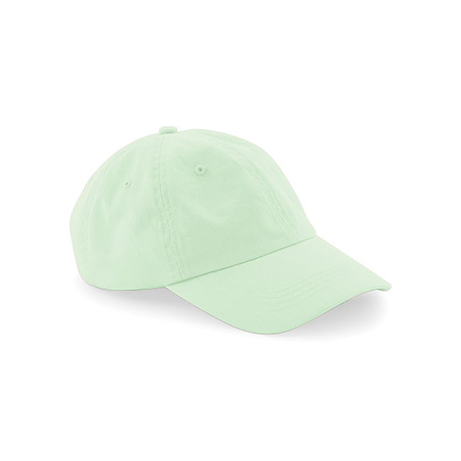 Čepice s kšiltem Beechfield Low Profile Dad, Pastel Mint, One Size Čepice s kšiltem Beechfield Low Profile Dad, Pastel Mint, One Size