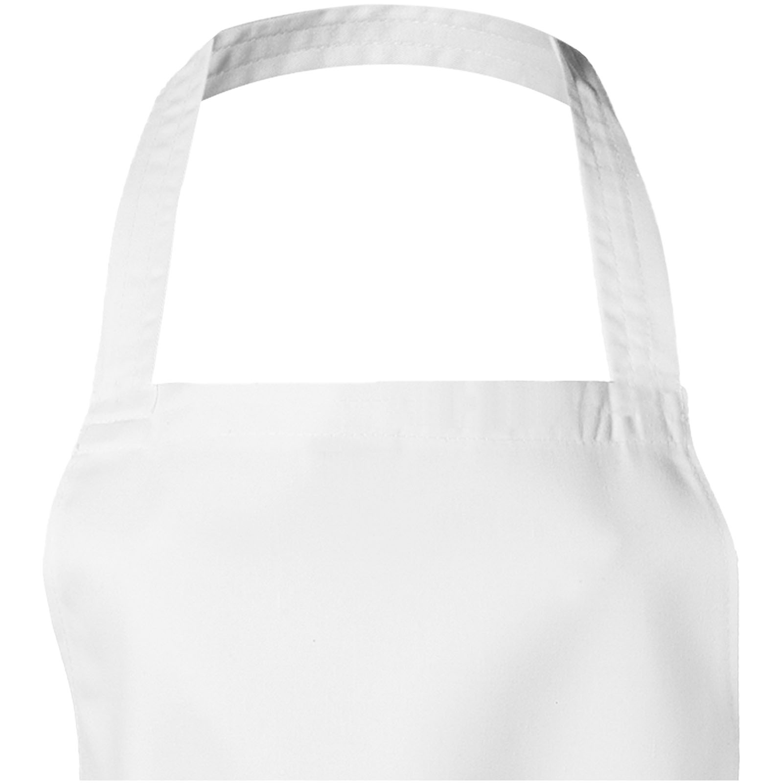 Pevná keprová zástěra LOINS - white Pevná keprová zástěra LOINS - white