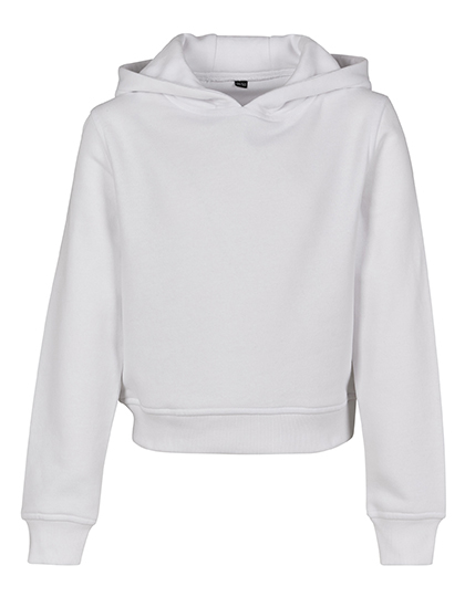 Klasická mikina Build Your Brand Girls Cropped Sweat Hoody Klasická mikina Build Your Brand Girls Cropped Sweat Hoody