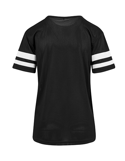 Dámské tričko s krátkým rukávem Build Your Brand Ladies´ Mesh Stripe Tee
