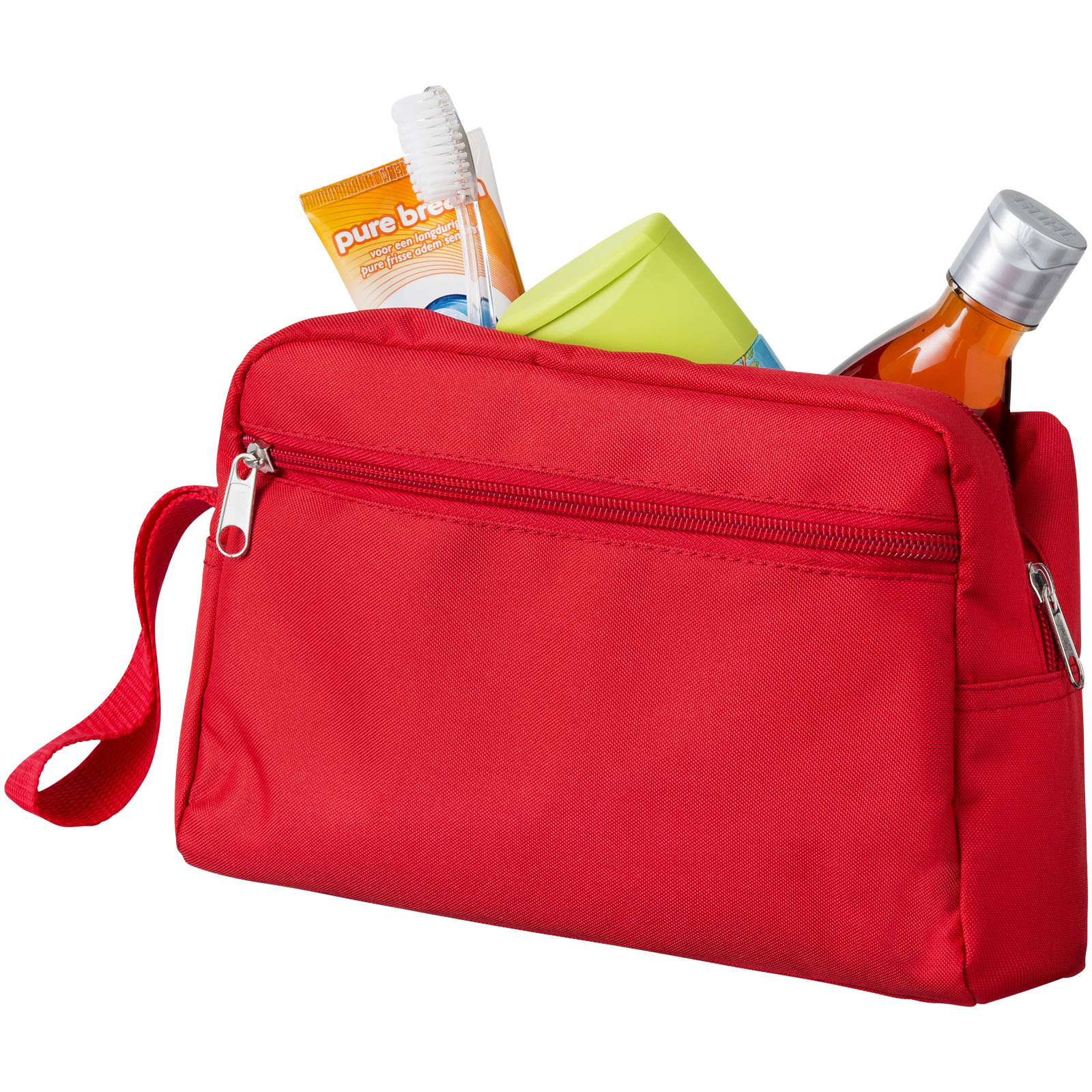 Travel toiletry bag UNDID with strap