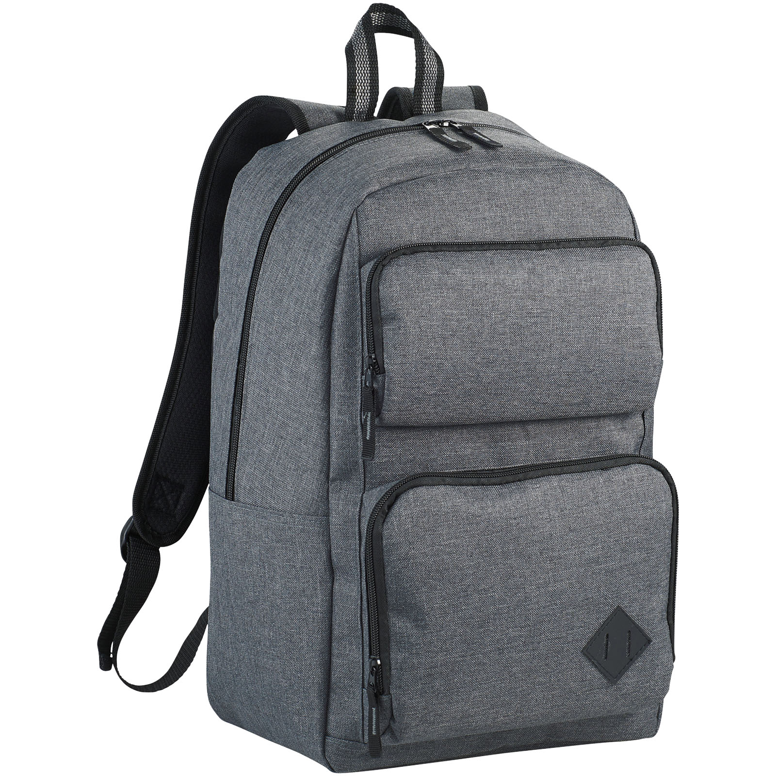 15-inch laptop backpack WACS with special tablet pocket - heather grey