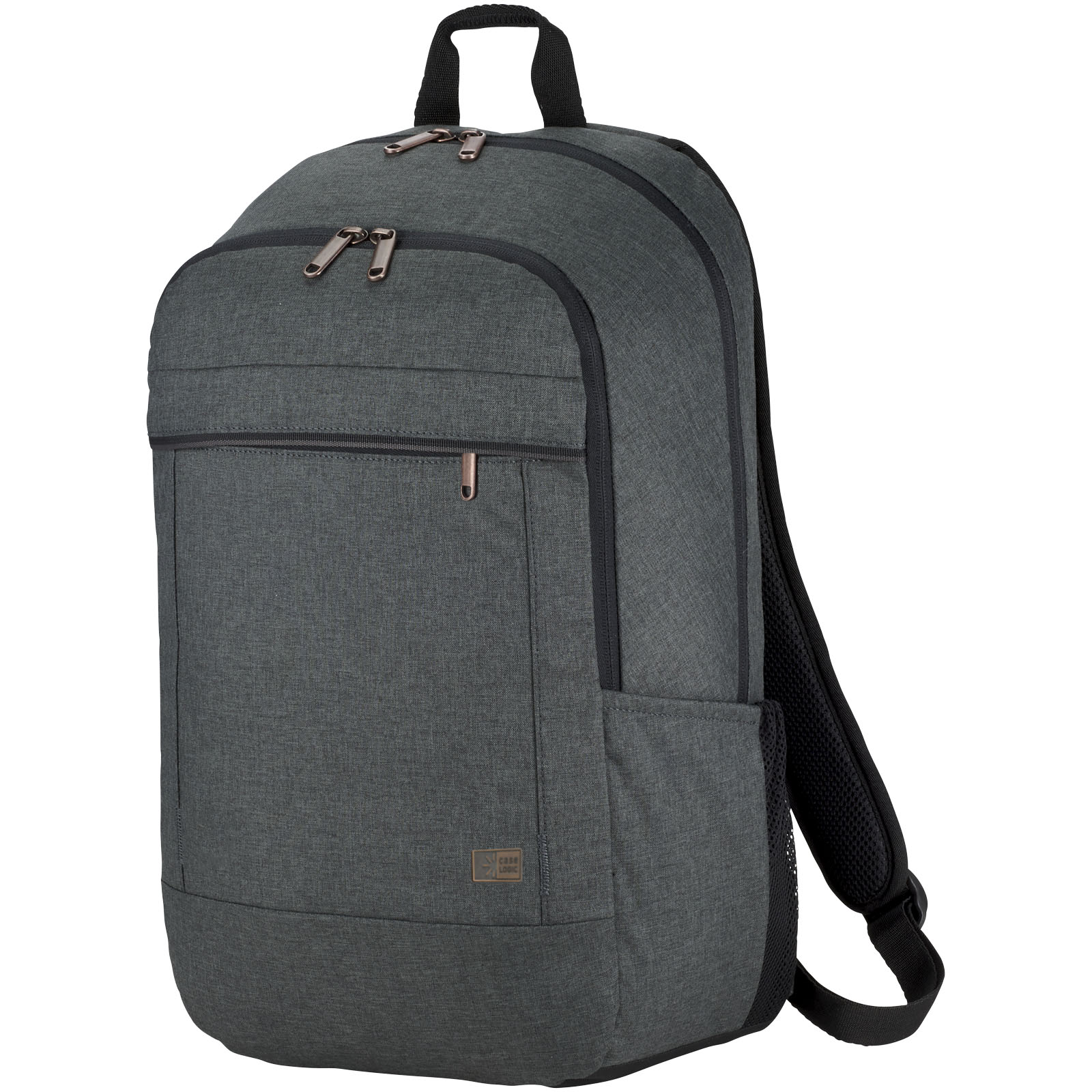 City backpack KERRI with space for 15" computer - heather grey