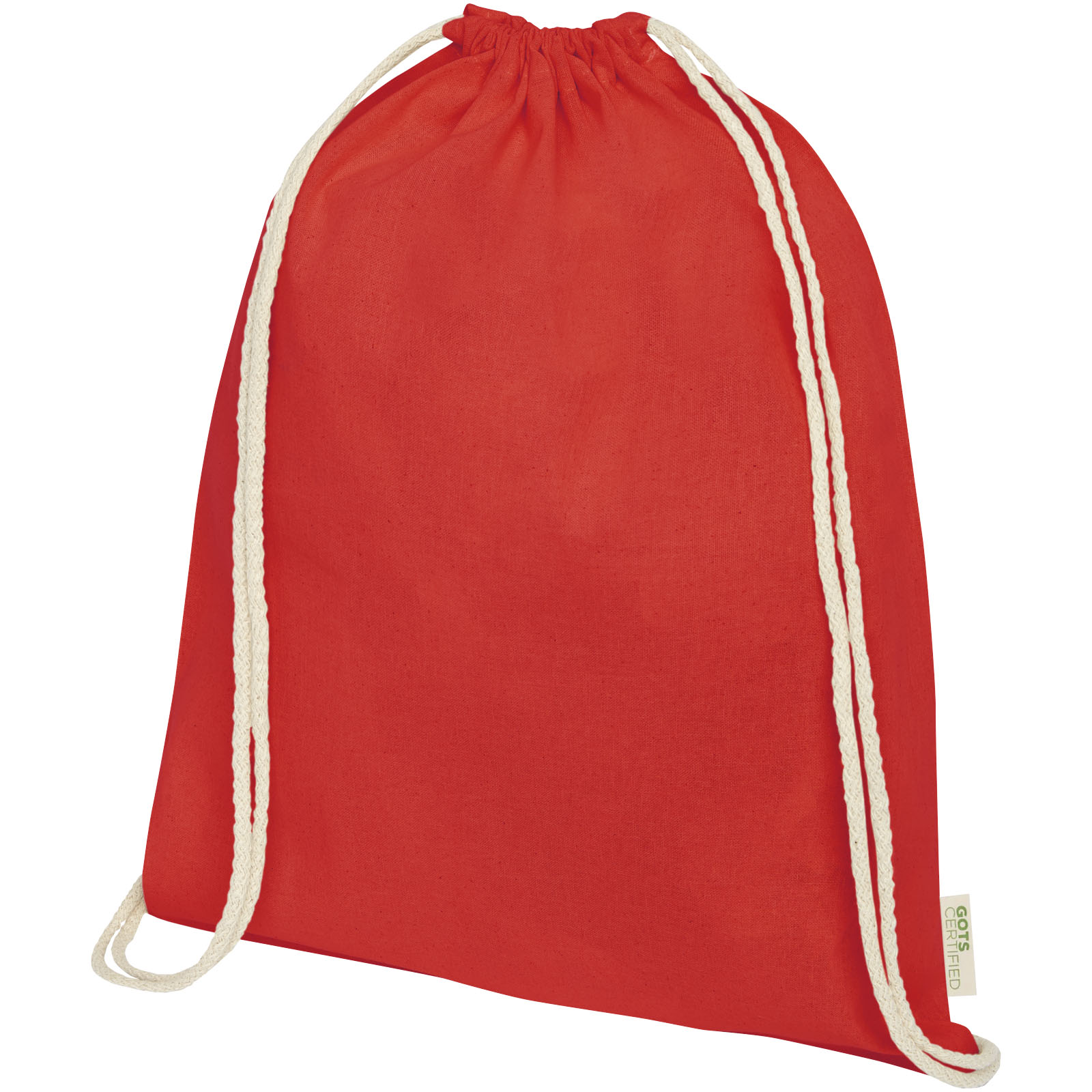 Organic cotton fabric backpack with drawstring FYFFE