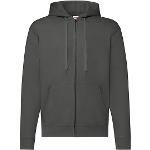 Pánská mikina Fruit of the Loom Classic Hooded Sweat Jacket Pánská mikina Fruit of the Loom Classic Hooded Sweat Jacket