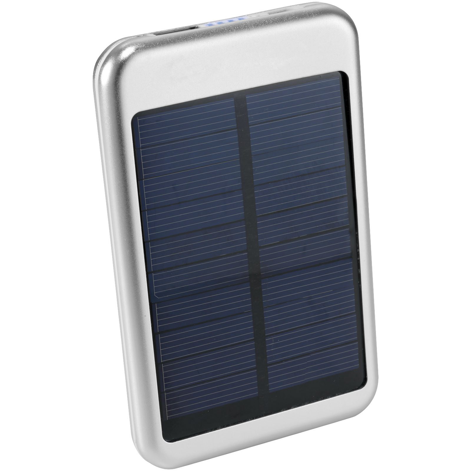 Netradiční solární powerbanka DROOP EXPRESS, 4000mAh - silver