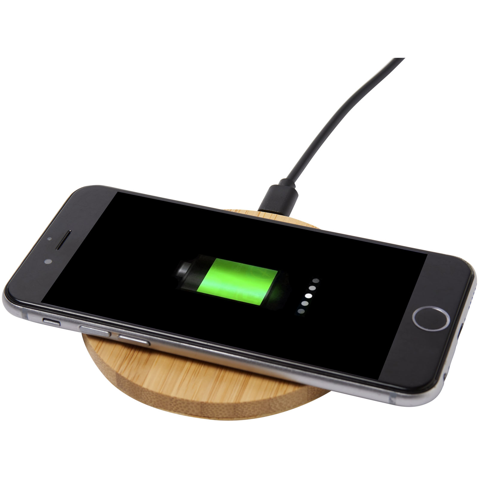 Bamboo wireless charging pad SAIL - natural