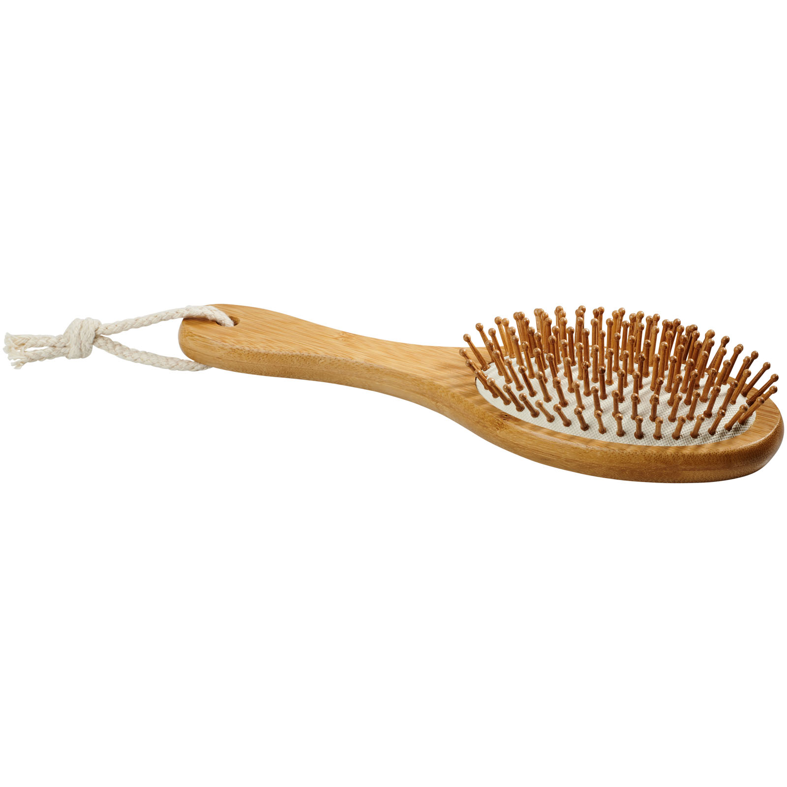 Bambusový masážní kartáč na vlasy HOAGY - natural