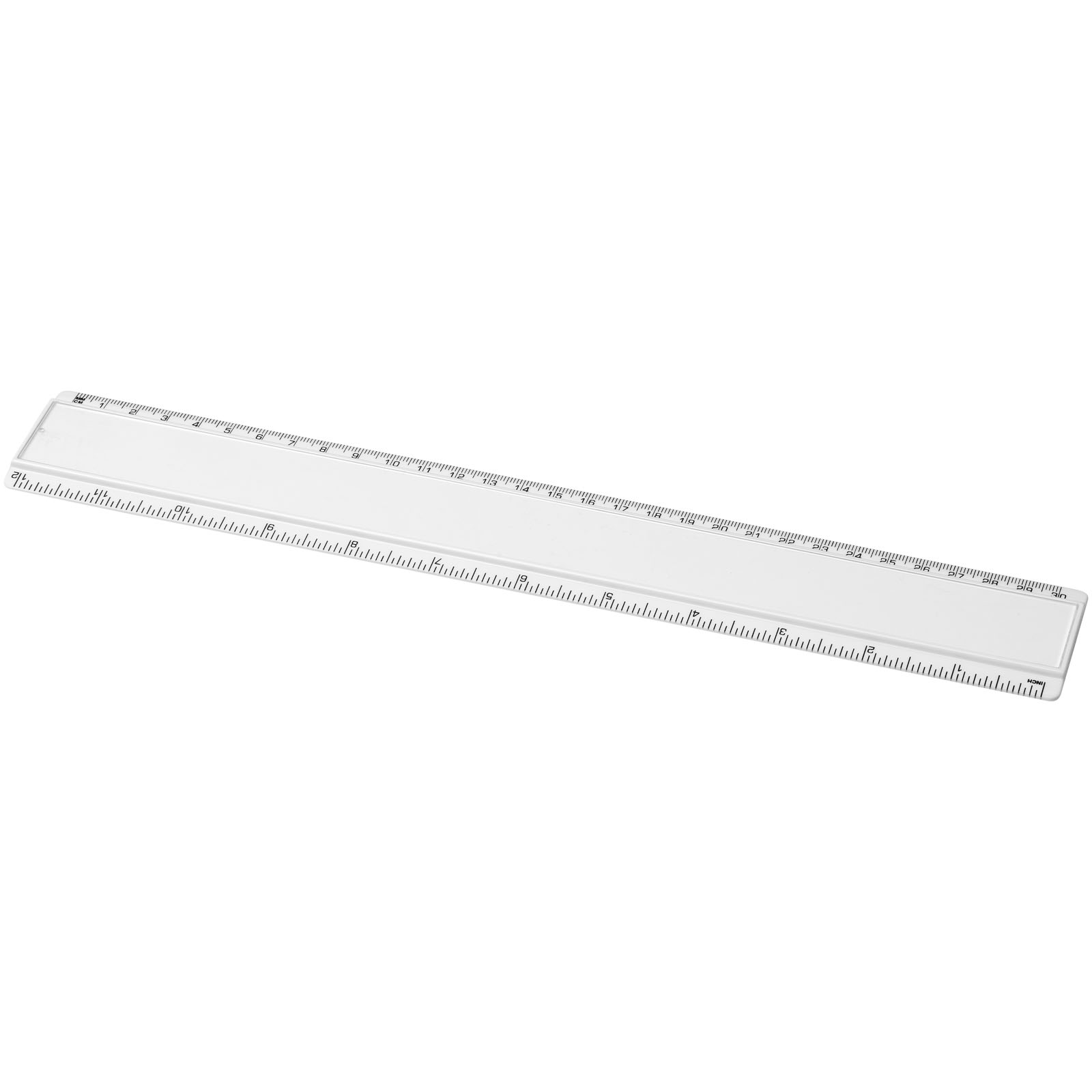 Plastic ruler SPRINGS with paper card for printing, 30 cm