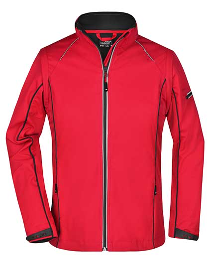 Dámská softshellová bunda James & Nicholson Zip-Off Softshell Jacket