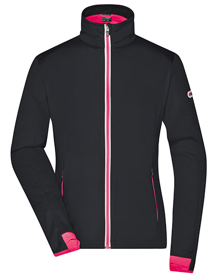 Dámská softshellová bunda James & Nicholson Sports Softshell Jacket Dámská softshellová bunda James & Nicholson Sports Softshell Jacket