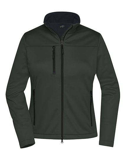 Dámská bunda James & Nicholson Softshell Jacket, Graphite Dámská bunda James & Nicholson Softshell Jacket, Graphite