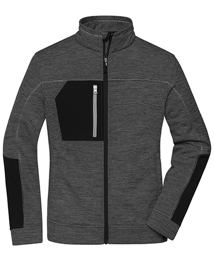 Dámská bunda James & Nicholson Structure Fleece Jacket Oxid