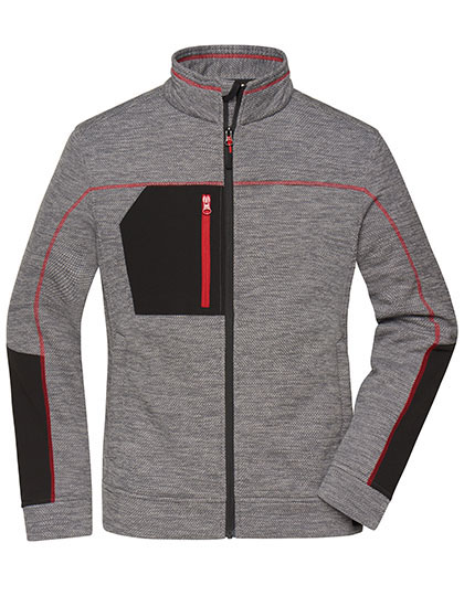 Dámská bunda James & Nicholson Structure Fleece Jacket Oxid Dámská bunda James & Nicholson Structure Fleece Jacket Oxid