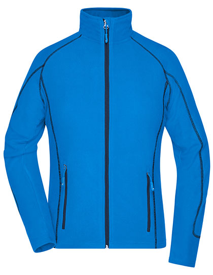 Dámská fleecová bunda James & Nicholson Structure Fleece Jacket Dámská fleecová bunda James & Nicholson Structure Fleece Jacket