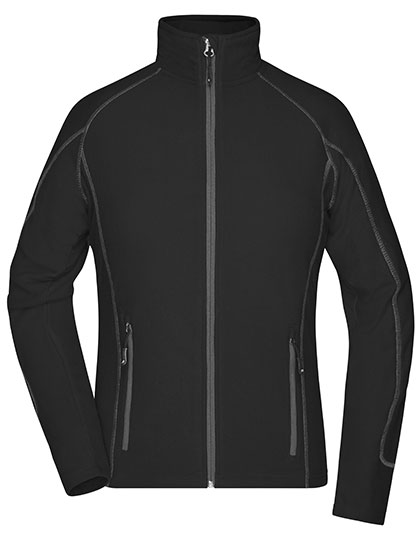 Dámská fleecová bunda James & Nicholson Structure Fleece Jacket
