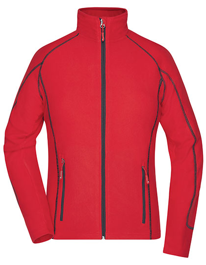 Dámská fleecová bunda James & Nicholson Structure Fleece Jacket Dámská fleecová bunda James & Nicholson Structure Fleece Jacket