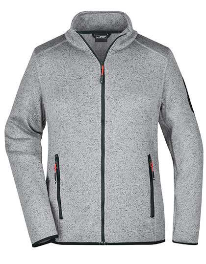 Dámská fleecová bunda James & Nicholson Knitted Fleece Jacket Dámská fleecová bunda James & Nicholson Knitted Fleece Jacket