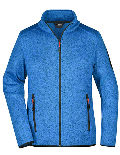 Dámská fleecová bunda James & Nicholson Knitted Fleece Jacket Dámská fleecová bunda James & Nicholson Knitted Fleece Jacket