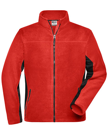 Pánská pracovní bunda James & Nicholson Workwear Fleece Jacket - STRONG Pánská pracovní bunda James & Nicholson Workwear Fleece Jacket - STRONG