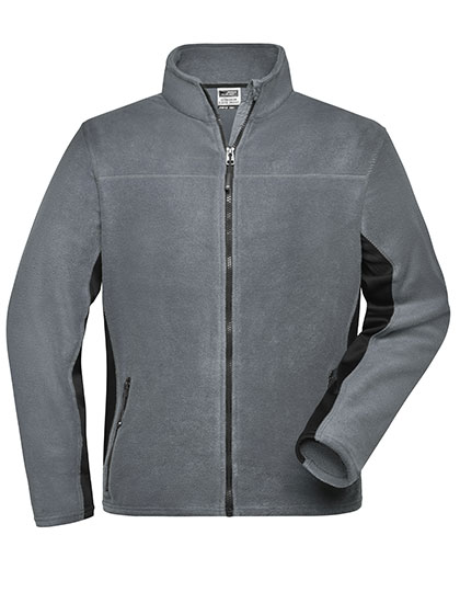 Pánská pracovní bunda James & Nicholson Workwear Fleece Jacket - STRONG Pánská pracovní bunda James & Nicholson Workwear Fleece Jacket - STRONG