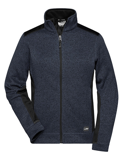 Dámská pracovní bunda James & Nicholson Knitted Workwear Fleece Jacket - STRONG Dámská pracovní bunda James & Nicholson Knitted Workwear Fleece Jacket - STRONG