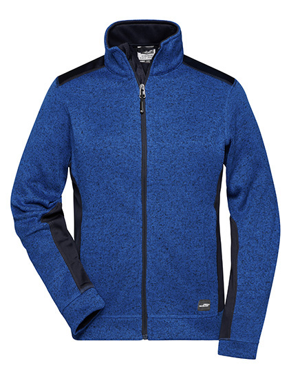 Dámská pracovní bunda James & Nicholson Knitted Workwear Fleece Jacket - STRONG Dámská pracovní bunda James & Nicholson Knitted Workwear Fleece Jacket - STRONG