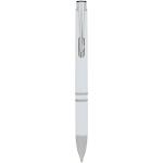 Plastové kuličkové pero ENROL z antibakteriálního materiálu - white