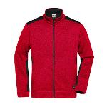 Pánská pracovní bunda James & Nicholson Knitted Workwear Fleece Jacket - STRONG Pánská pracovní bunda James & Nicholson Knitted Workwear Fleece Jacket - STRONG