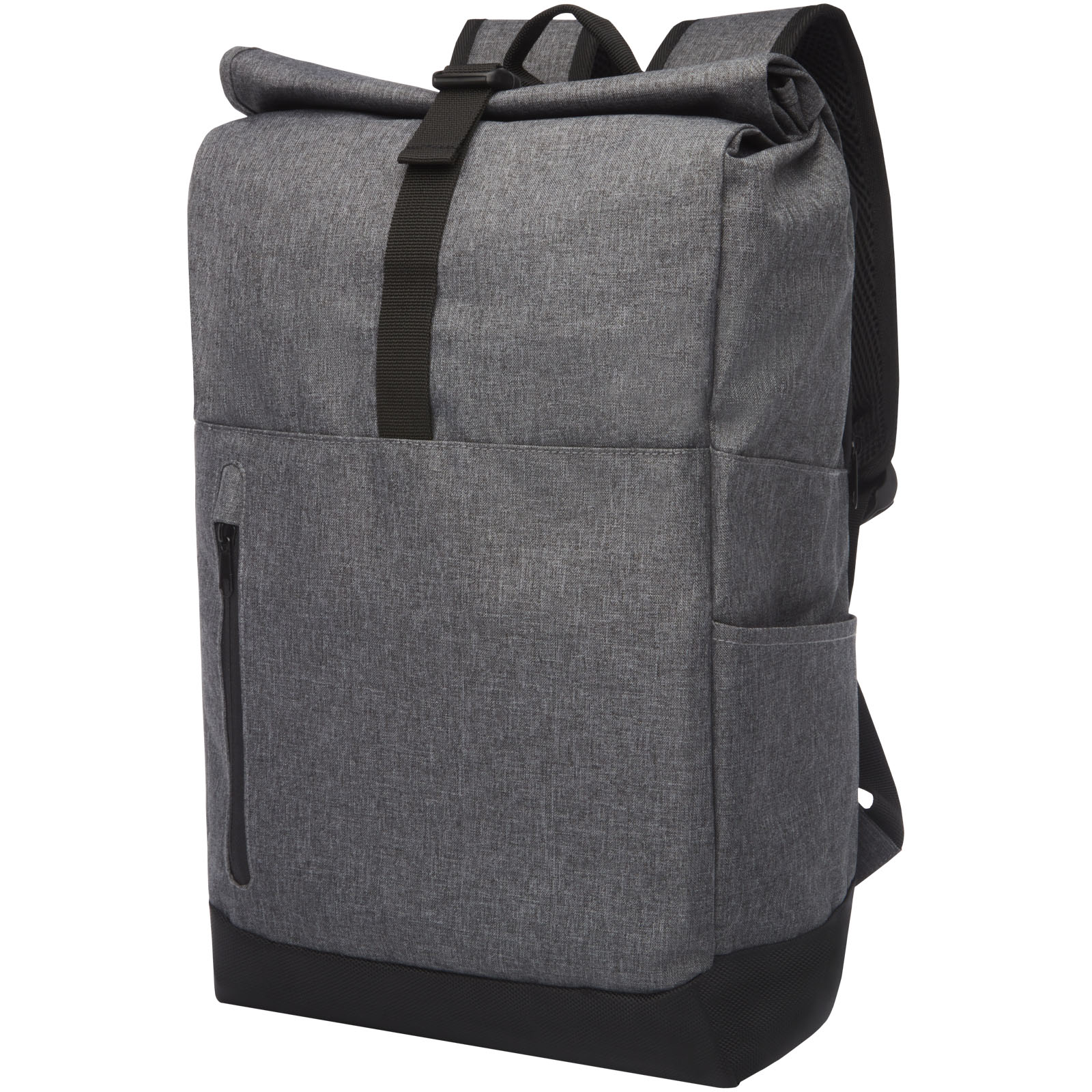 City laptop backpack GLENROCK - heather grey / solid black