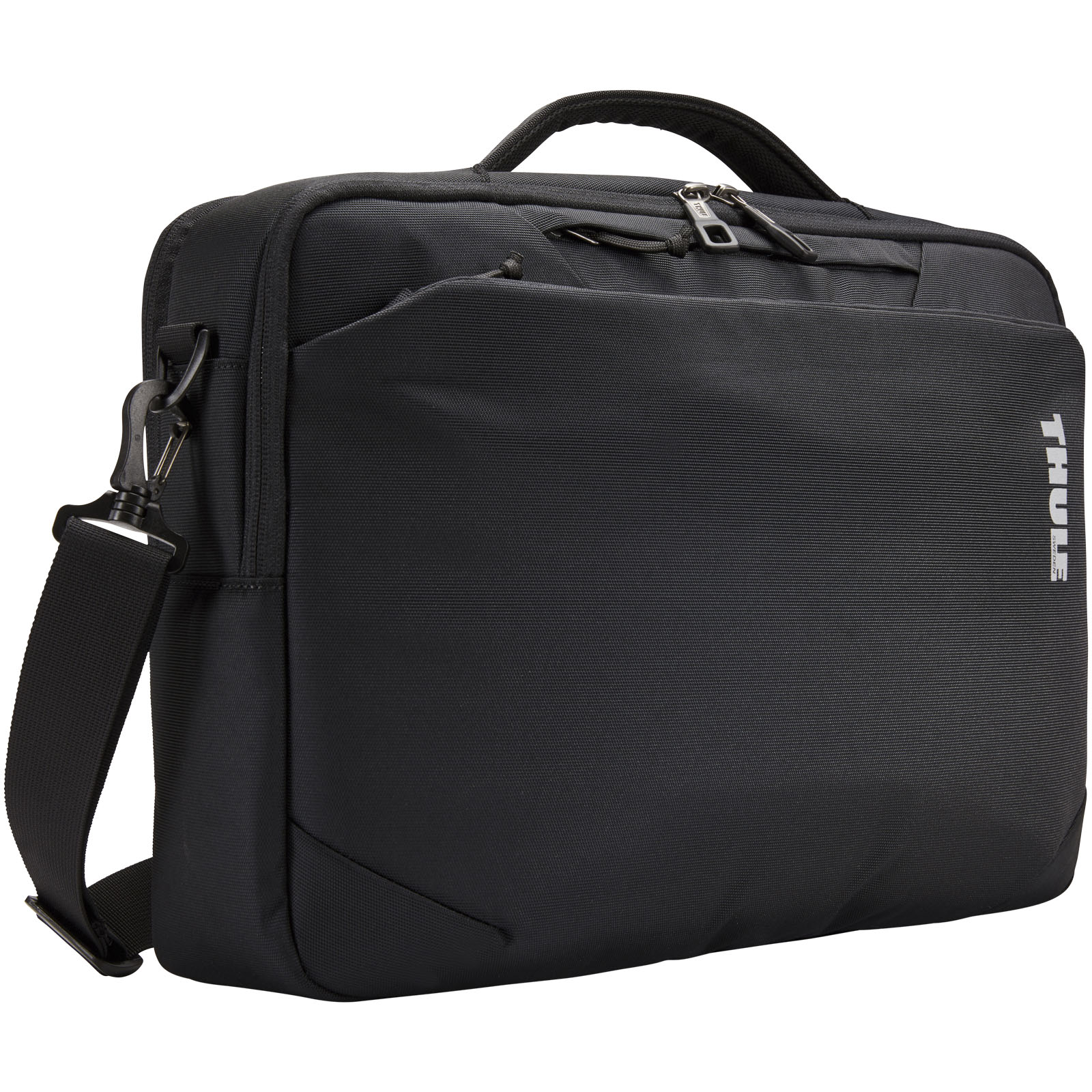 Nylonová taška na notebook Thule SUBTERRA 15,6 LAPTOP BAG - solid black