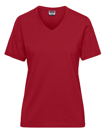 Dámské tričko James & Nicholson BIO Workwear T-Shirt