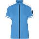 Dámské sportovní tričko James & Nicholson Bike-T Full Zip Dámské sportovní tričko James & Nicholson Bike-T Full Zip