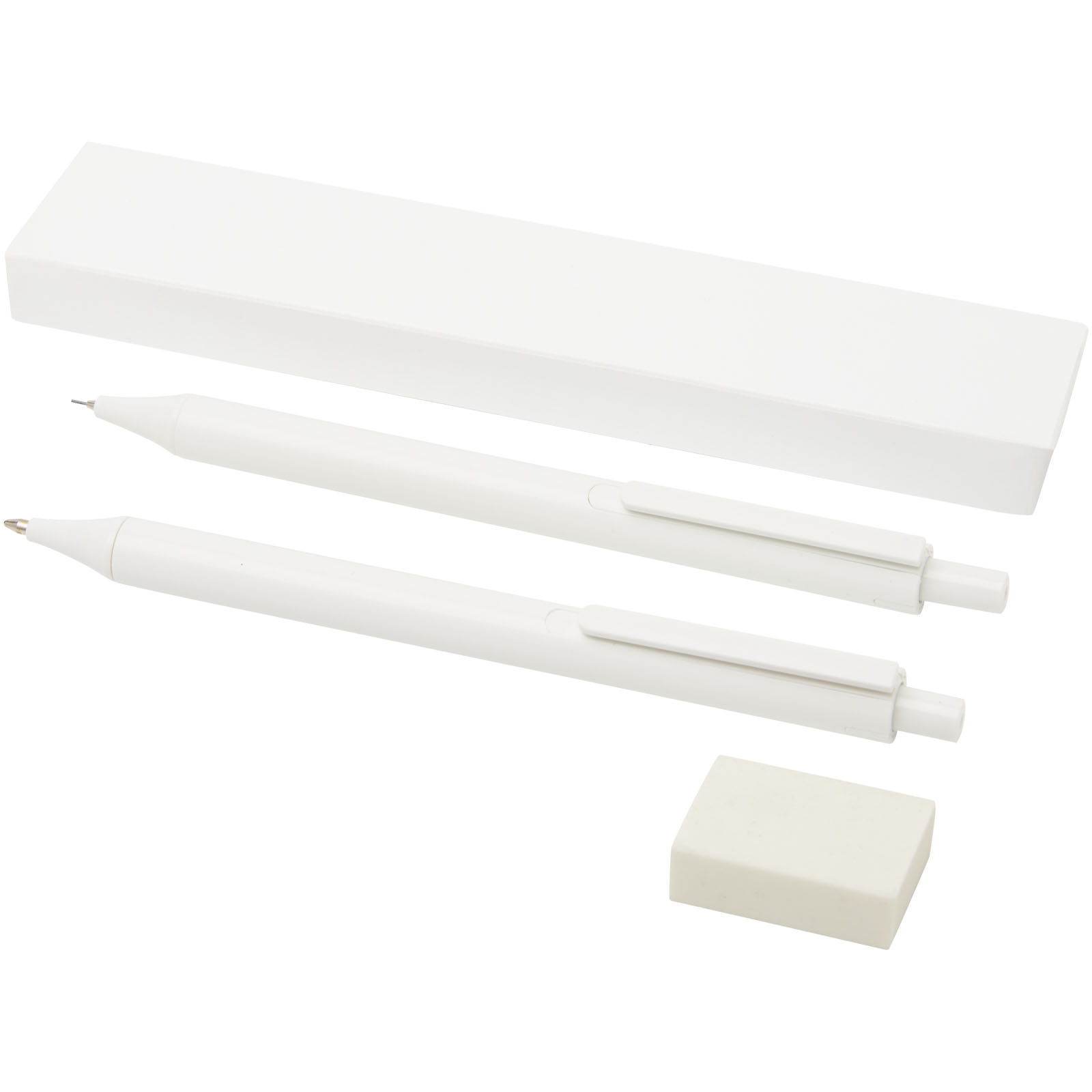 Antibacterial pen set PEAKISH - white
