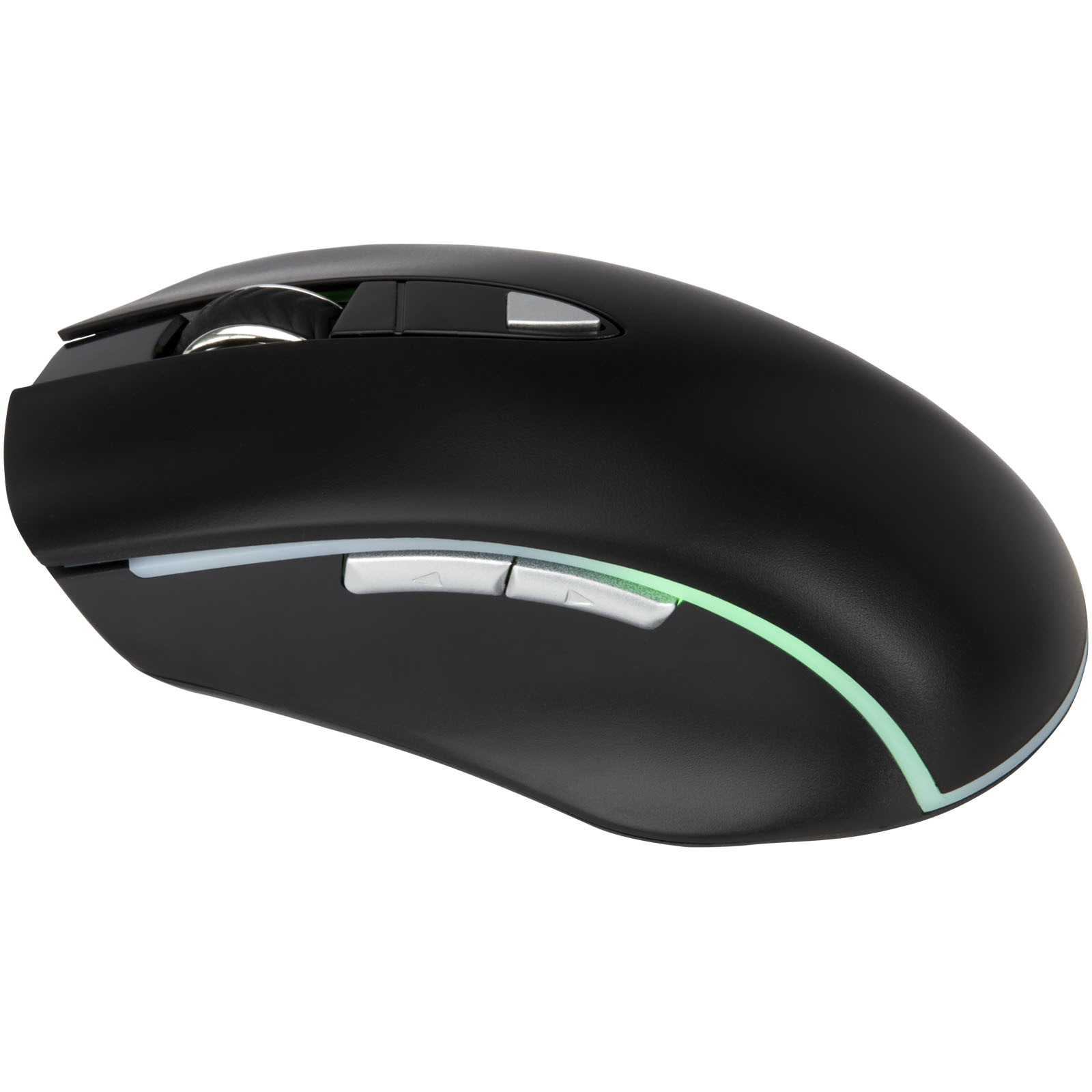 Plastic computer mouse HAWTH with backlight - solid black