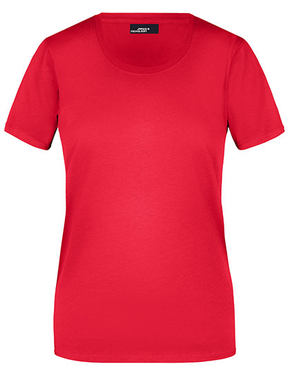Dámské tričko James & Nicholson Basic-T, Red Dámské tričko James & Nicholson Basic-T, Red