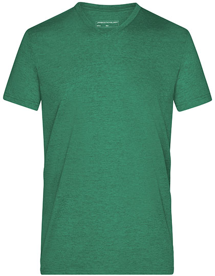 Pánské tričko James & Nicholson Heather T-Shirt