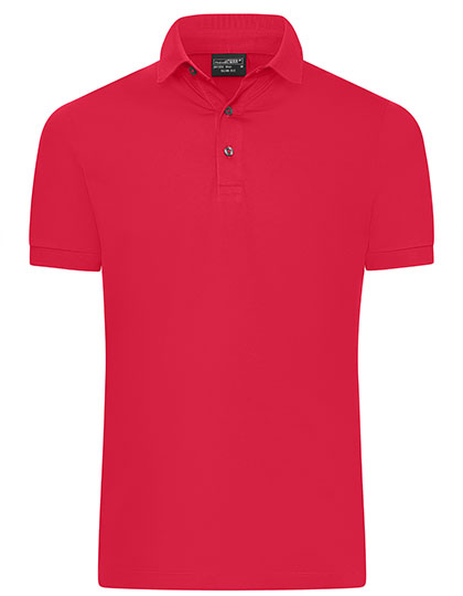 Pánská polokošile s krátkým rukávem James&Nicholson Men´s Mercerised Polo Slim Fit Pánská polokošile s krátkým rukávem James&Nicholson Men´s Mercerised Polo Slim Fit