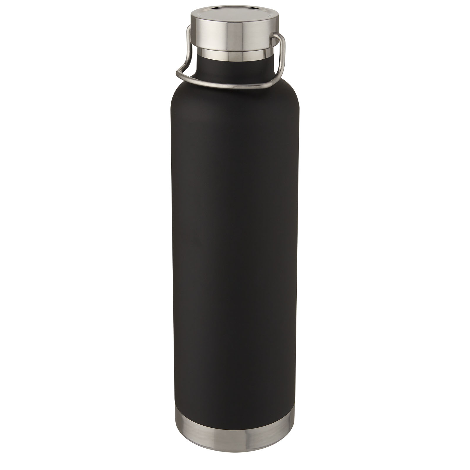 Metal sports bottle KELIAN with vacuum insulation, 1 l