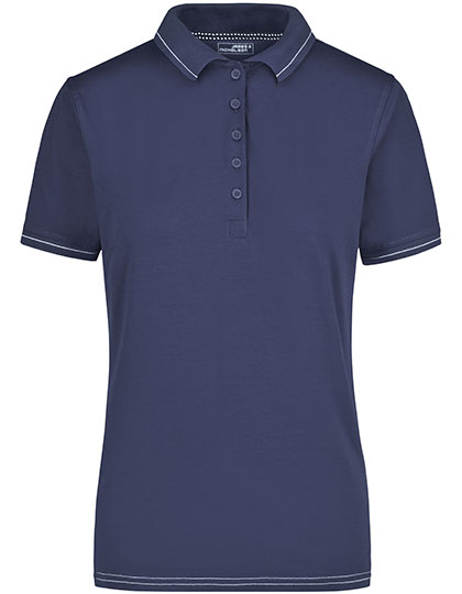 Women's James & Nicholson Elastic Polo Shirt