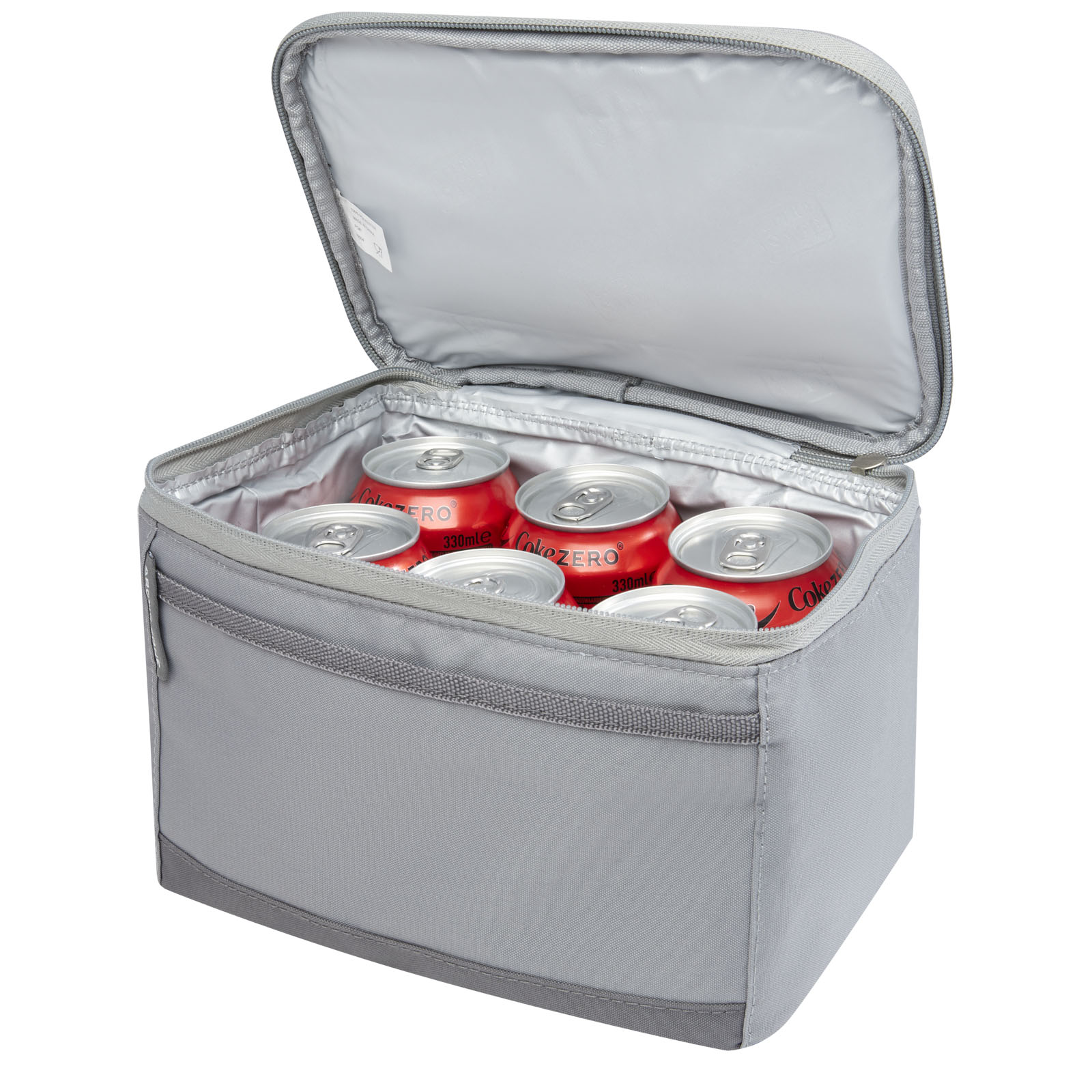 Chladicí taška na oběd Arctic Zone® CATRON z recyklovaného materiálu - gun metal