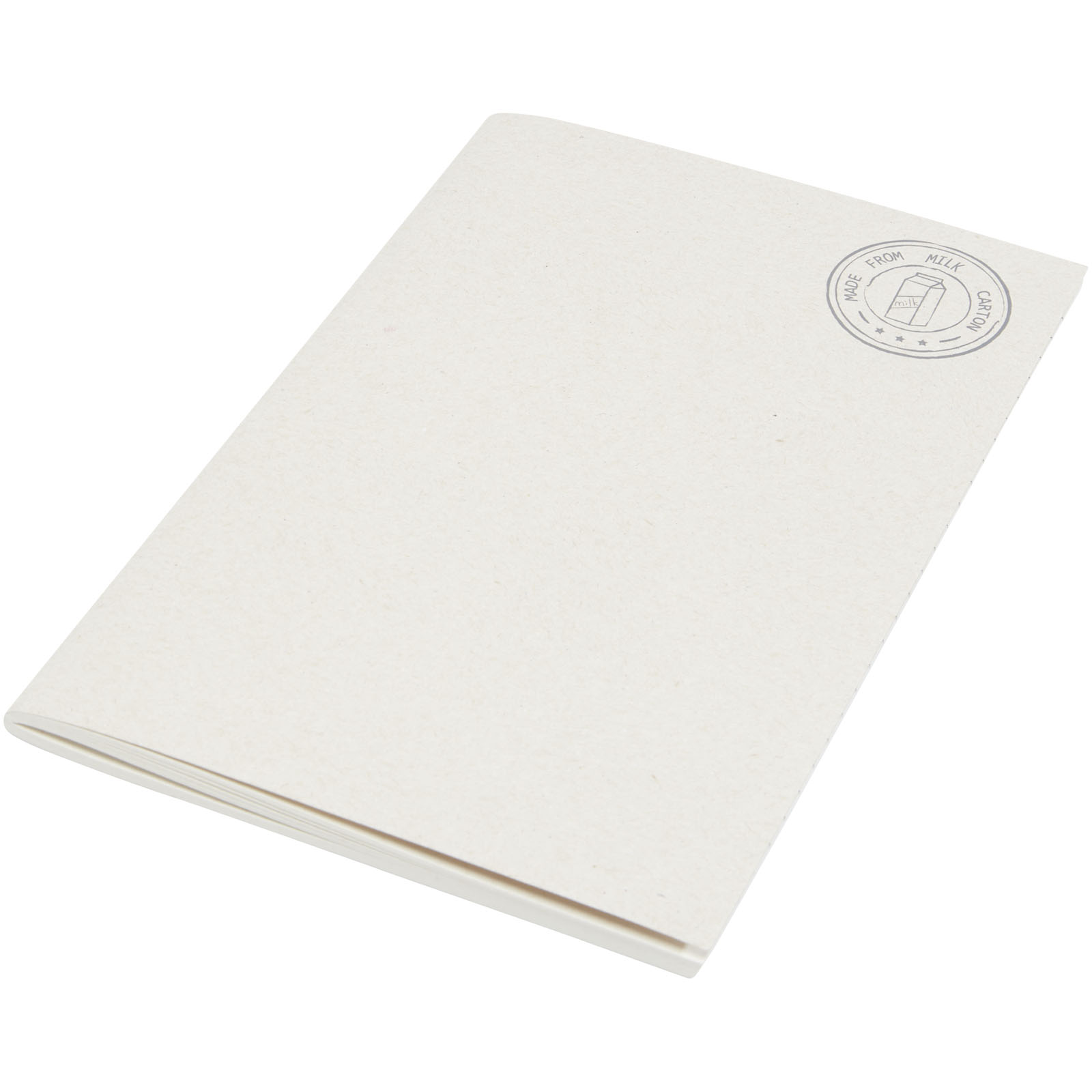 Lined notebook MOOZE made of recycled milk cartons, format A5 - off white