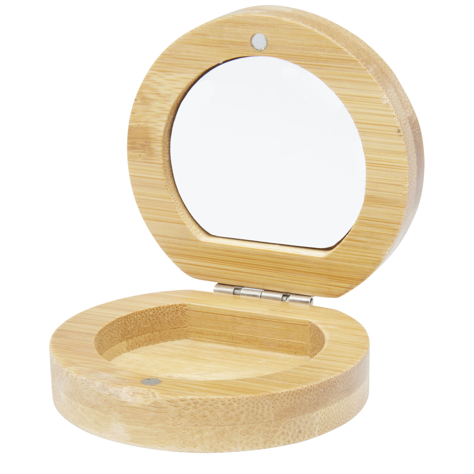 Bamboo pocket mirror MITER - natural
