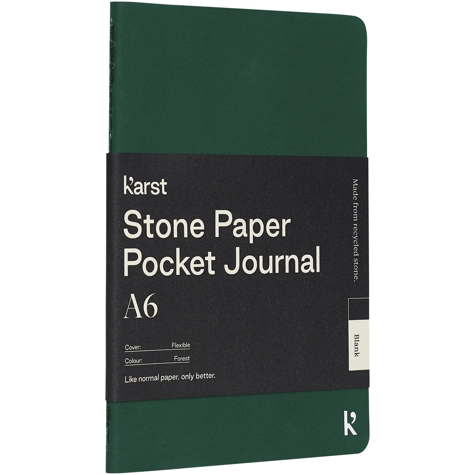Softbound notebook Karst® BLANK with stone paper, A6