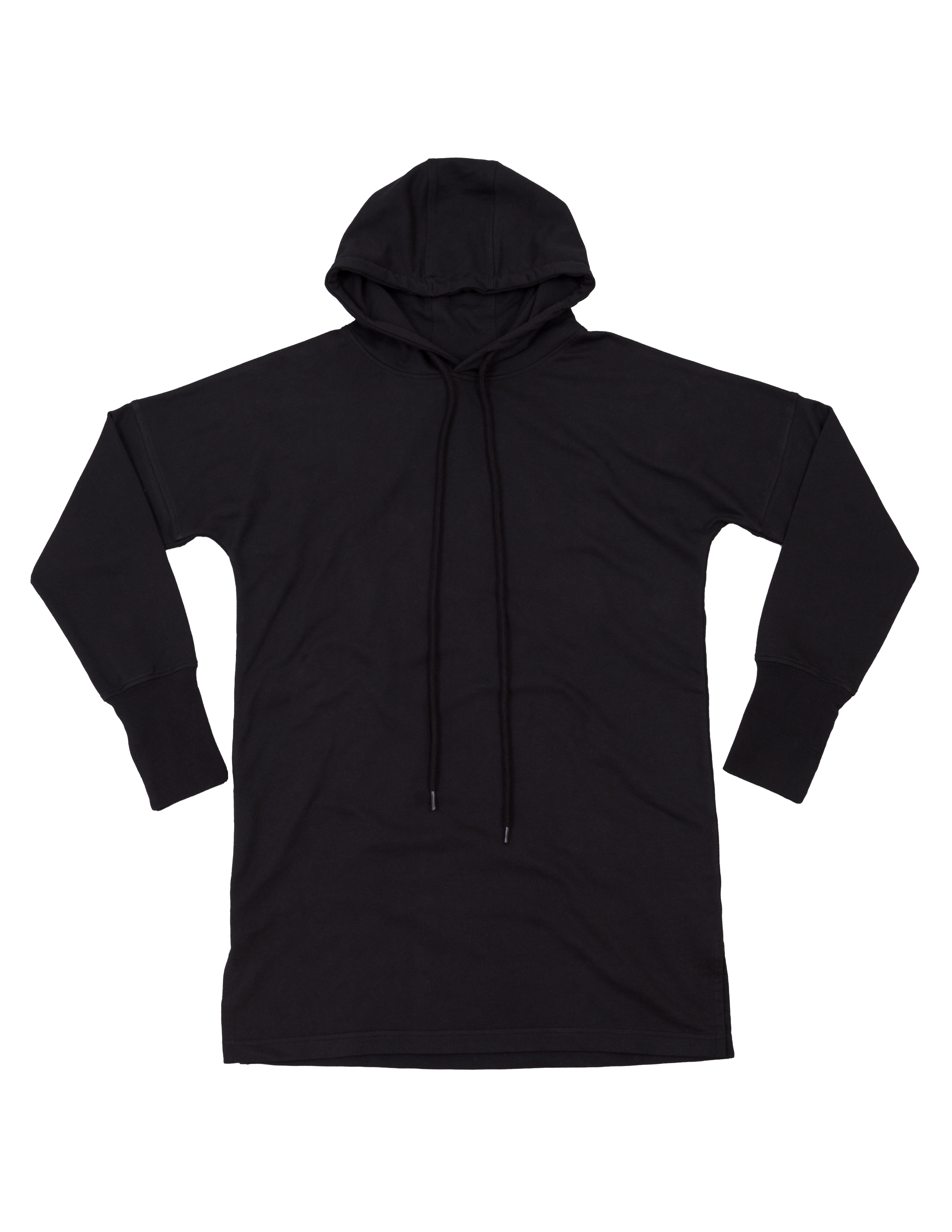 Classic Women's Sweatshirt Mantis Women´s Hoodie Dress Black