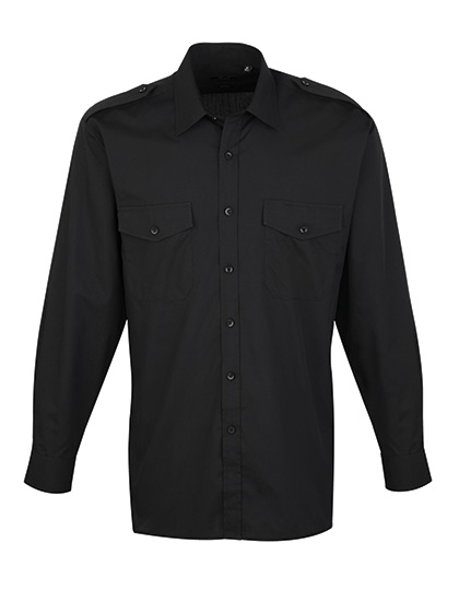 Košile s dlouhým rukávem Premier Workwear Pilot Shirt Long Sleeve