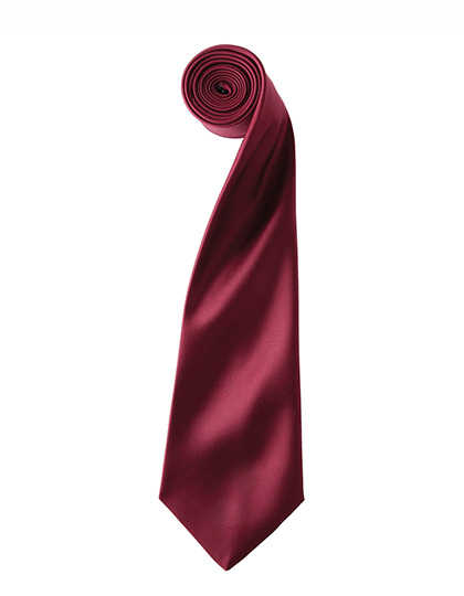 Kravata a motýlek Premier Workwear Colours Collection Satin Tie