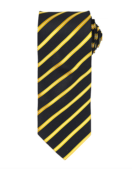 Kravata a motýlek Premier Workwear Sports Stripe Tie